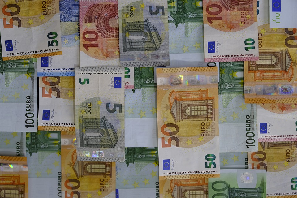 peníze evropské